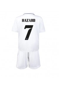 Real Madrid Eden Hazard #7 Babytruitje Thuis tenue Kind 2022-23 Korte Mouw (+ Korte broeken)